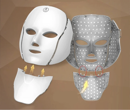 Masque LED 7 Couleurs pour Soin du Visage