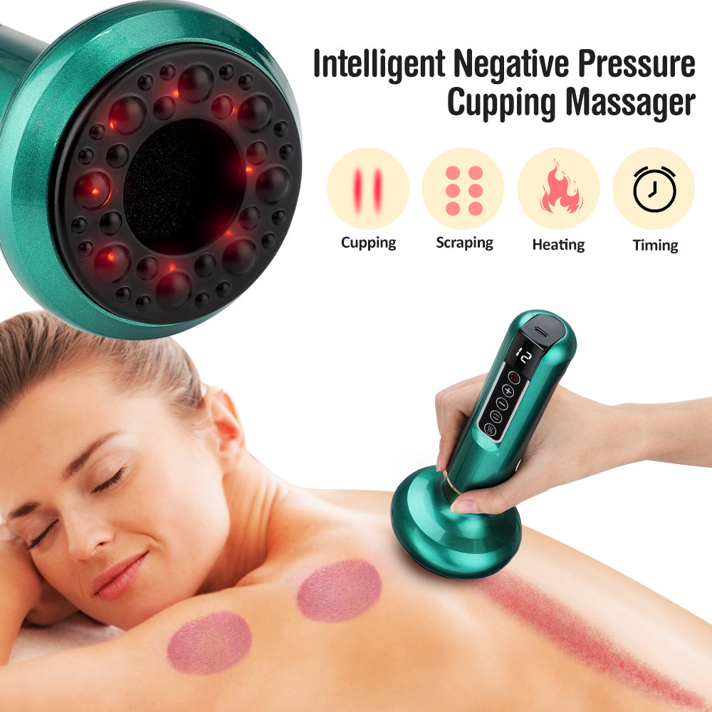Ventouse Électrique LuxoClean® 3-en-1 Cellulite & Relaxation Musculaire